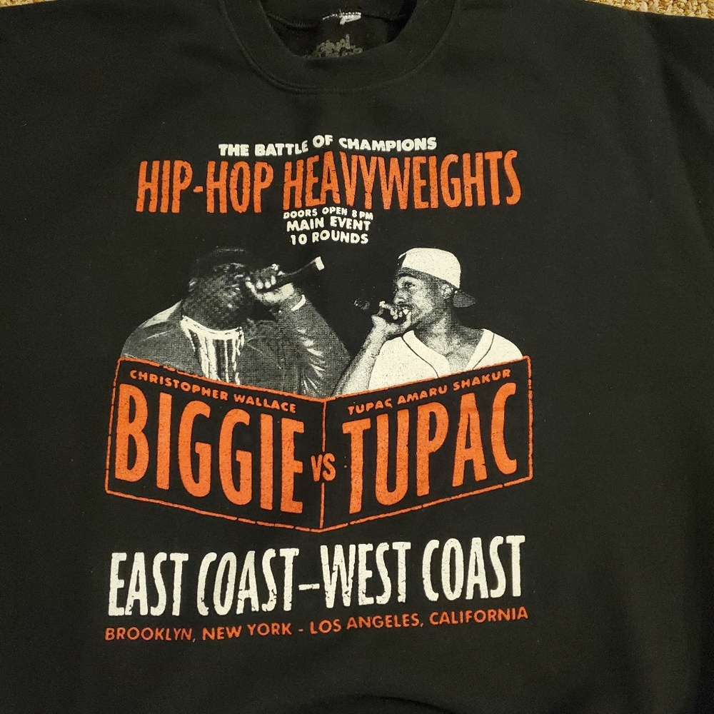 COPY - Biggie vs Tupac sweatshirt